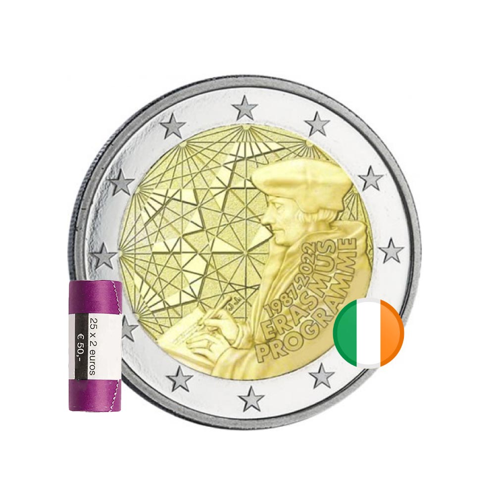 Le monete da 2 euro commemorative Erasmu