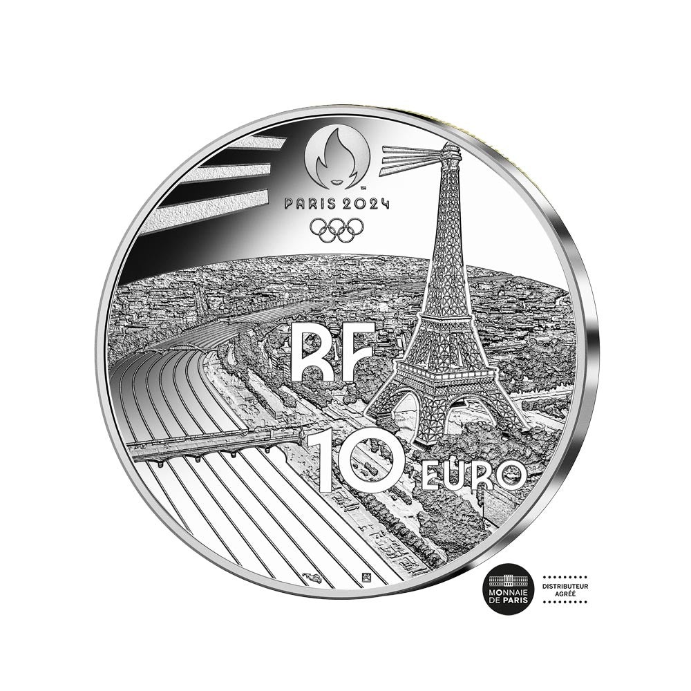 Blister emblème olympique - Jeux Olympiques de Paris 2024 - JO