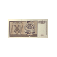 Bosnie-Herzégovine - Billet de 100 000 Dinars - 1993