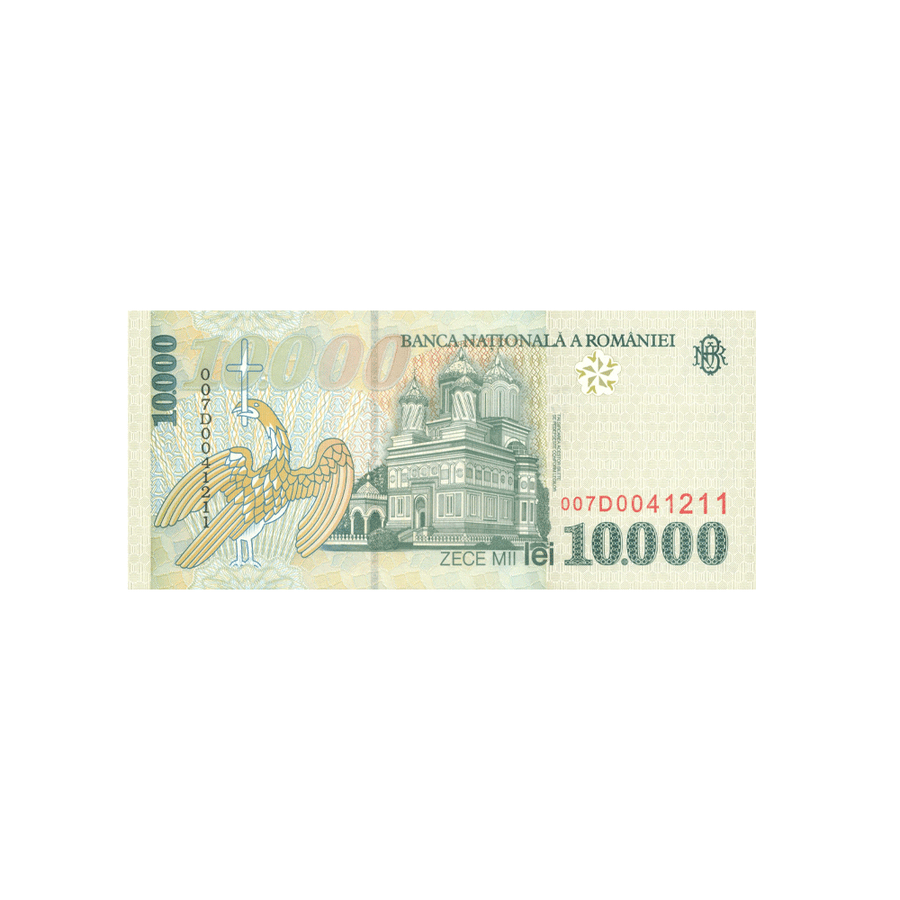 Roumanie - Billet de 10 000 Lei - 1999