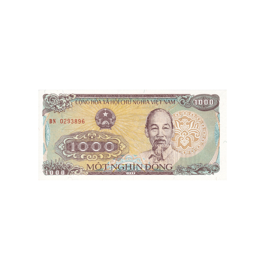 Viêt Nam - Billet de 1000 Dồng - 1988