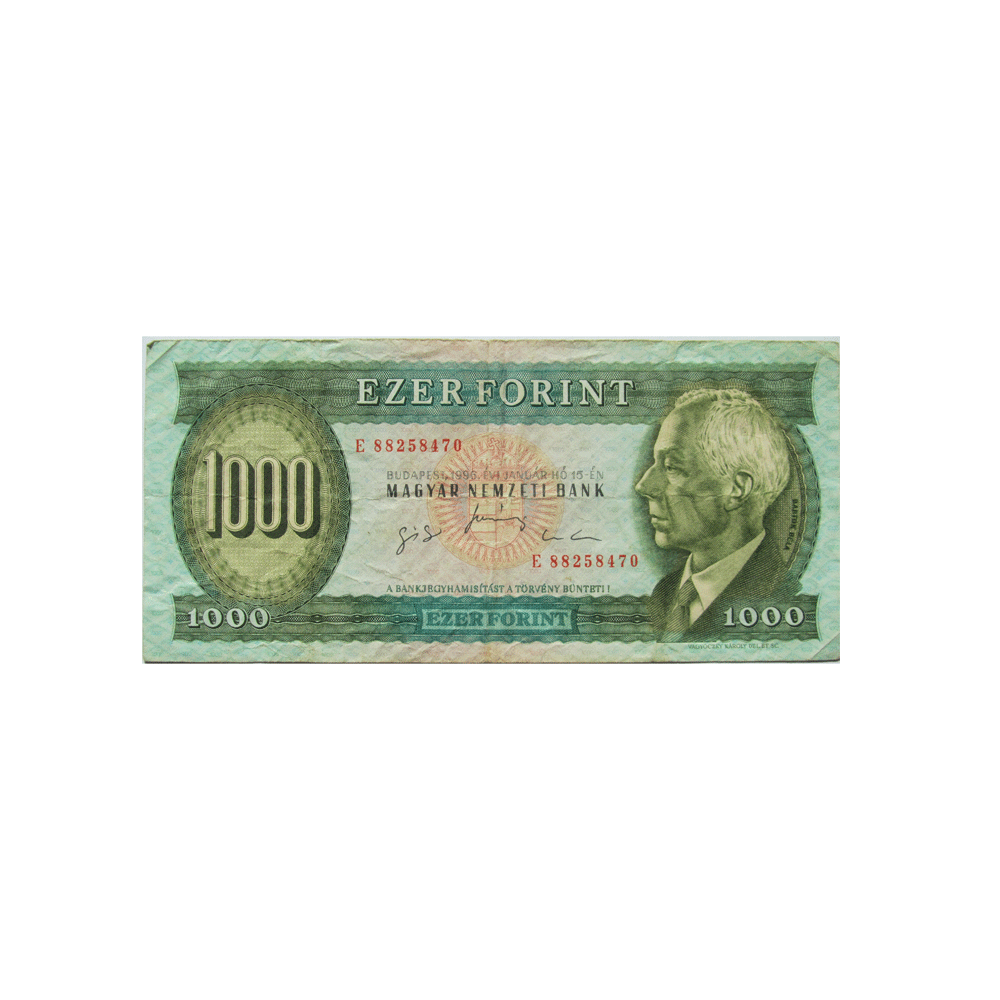 Hongrie - Billet de 1000 Forints - 1992-1996