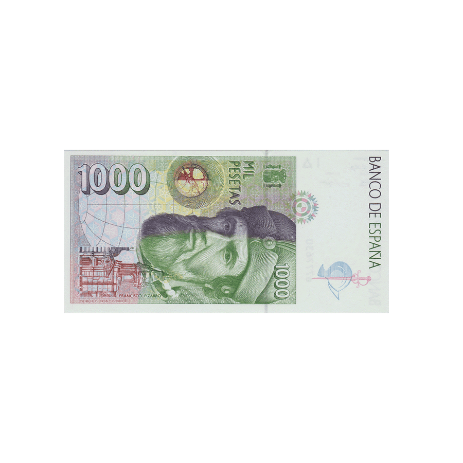 Espagne - Billet de 1000 Pesetas - 1992