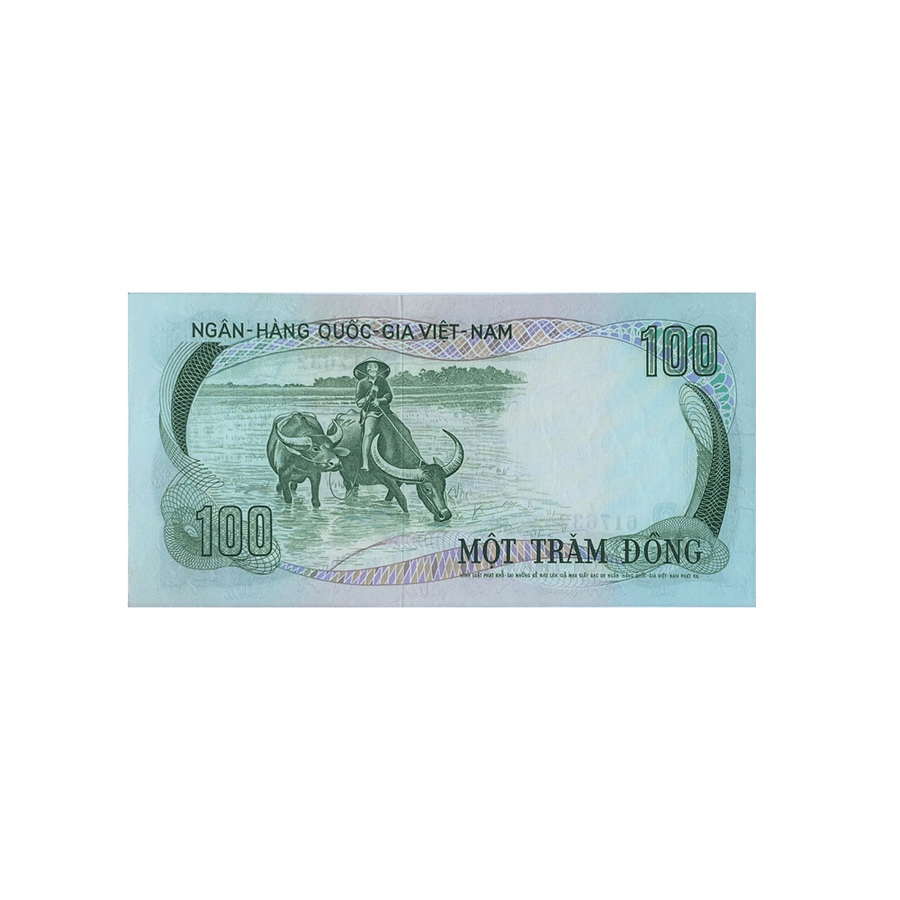 Viêt Nam - Billet de 100 Dong - 1972