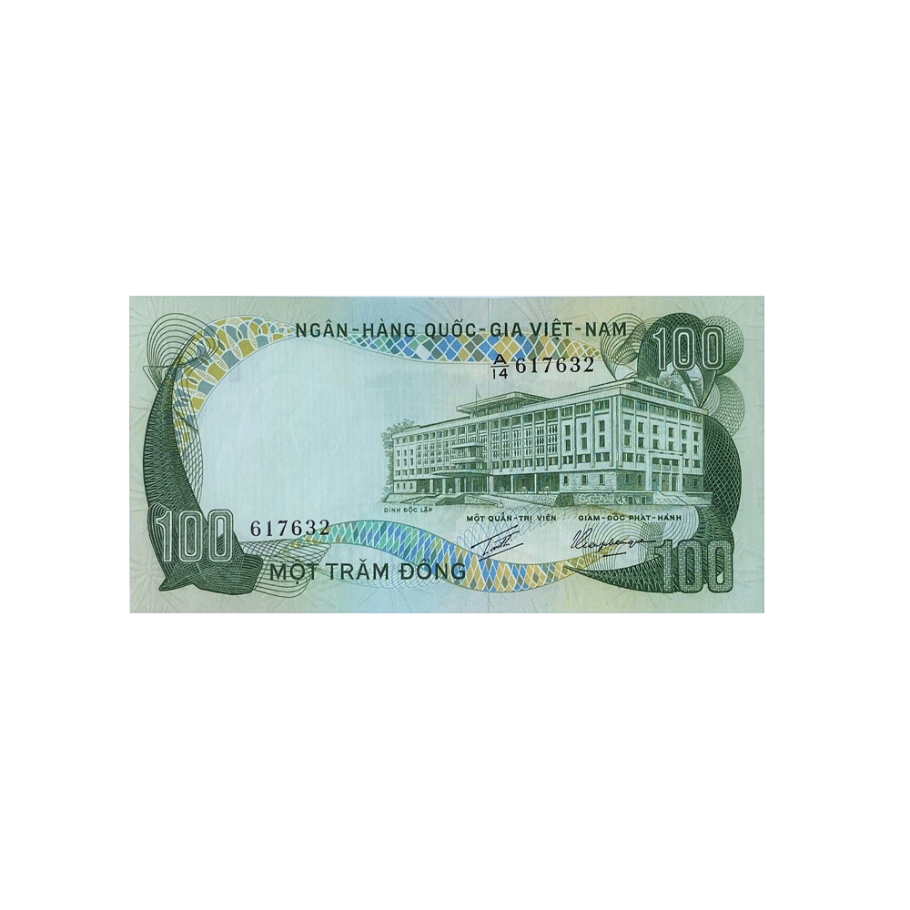 Viêt Nam - Billet de 100 Dong - 1972