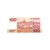 Luxemburg - 100 Franc Tickets - 1980-1986