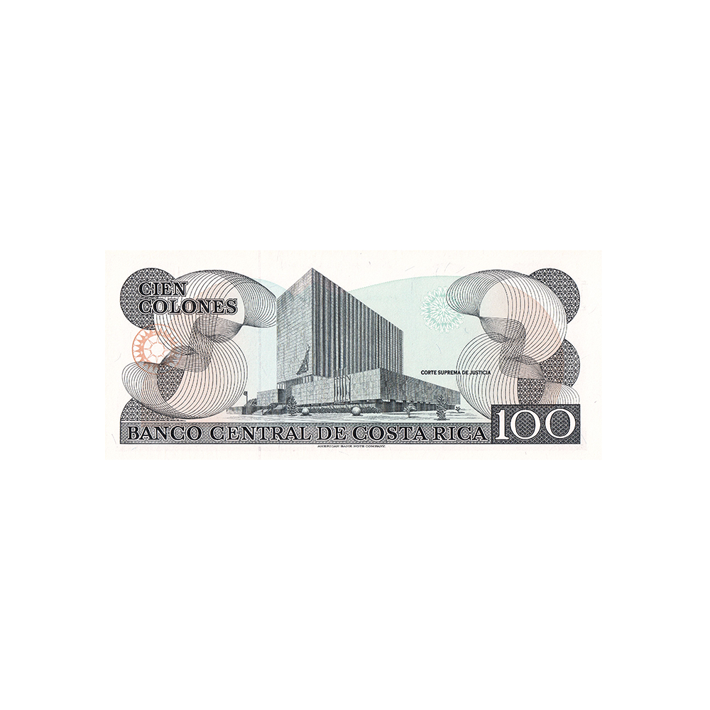 Costa Rica - Billet de 100 Colones - 1977 - 1994