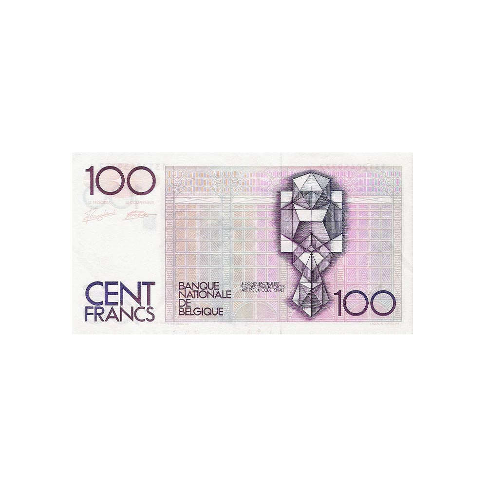 Belgique - Billet de 100 Francs - 1978-1994