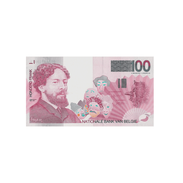 Belgique - Billet de 100 Francs - 1995-2001