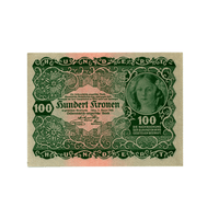 Autriche - Billet de 100 Kronen - 1922