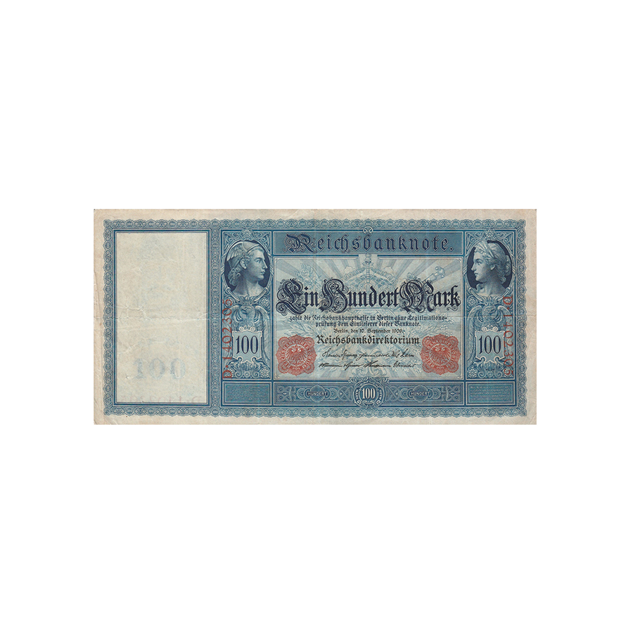 Allemagne - Billet de 100 Mark - 1908 - 1910