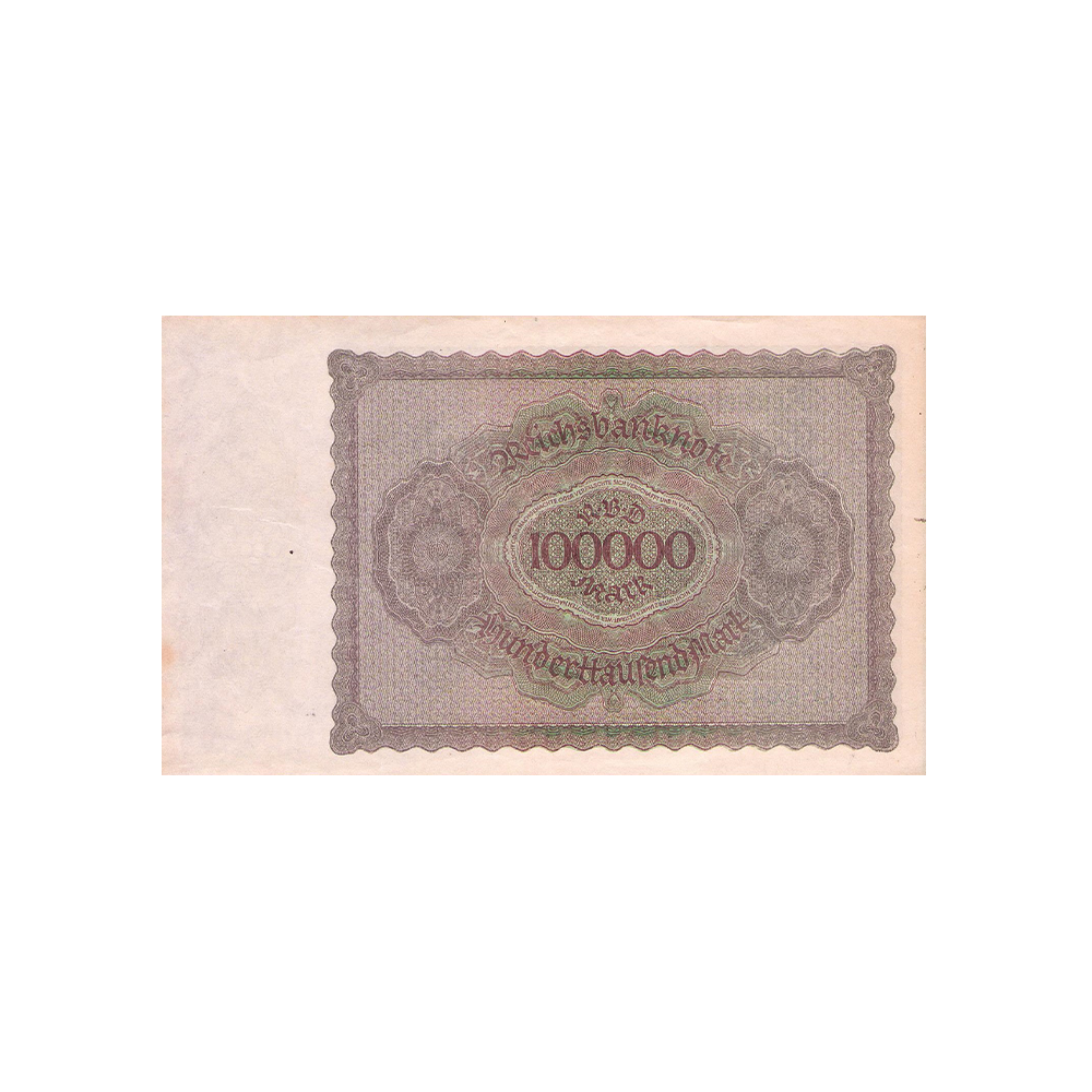 Allemagne - Billet de 100 000 Mark - 1923