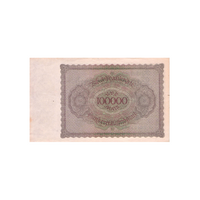 Allemagne - Billet de 100 000 Mark - 1923