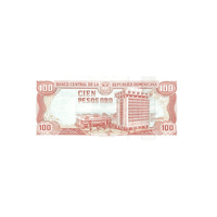 République Dominicaine - Billet de 100 Pesos d'Or - 1997-1998