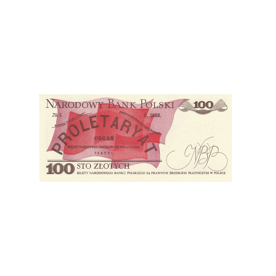 Pologne - Billet de 100 Zlotych - 1975-1988