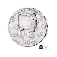 Hello Kitty - Version japonaise - Monnaie de 10€ Argent - BE 2024