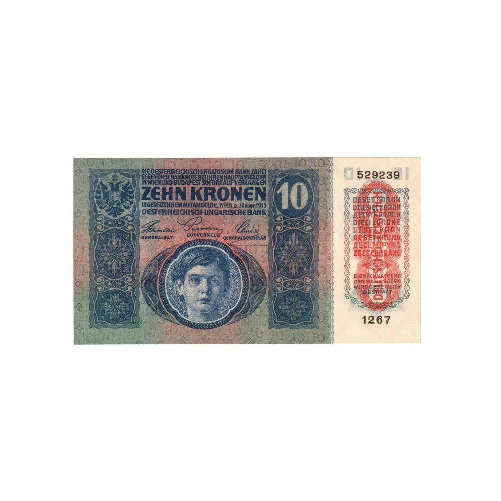 Autriche - Billet de 10 Couronnes - 1915