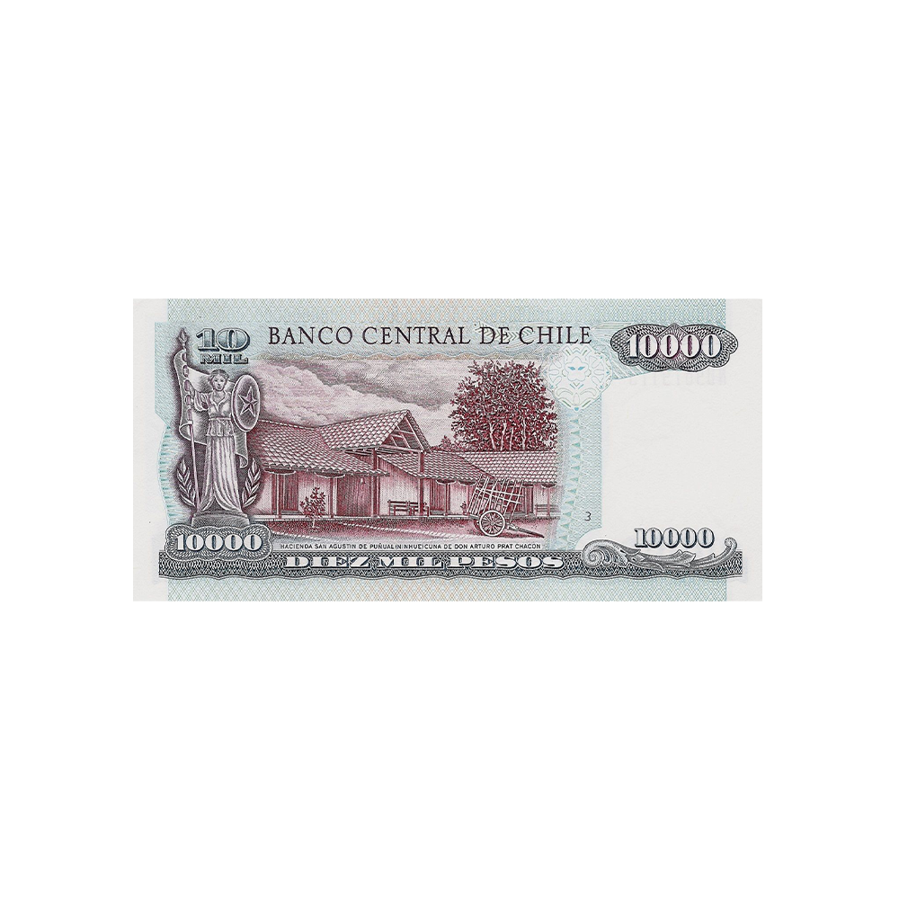 Chili - Billet de 10 000 Pesos - 1994 - 2008