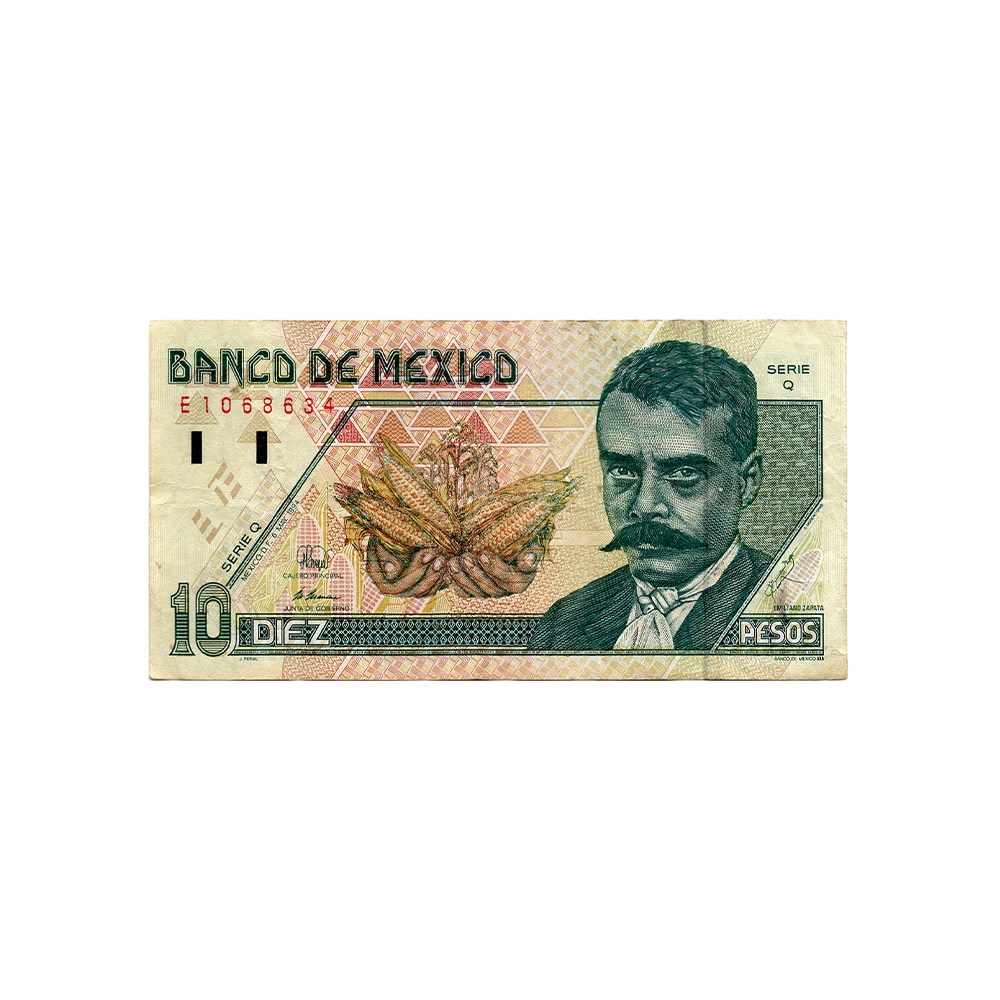 Mexique - Billet de 10 Nuevos Pesos - 1994-1996