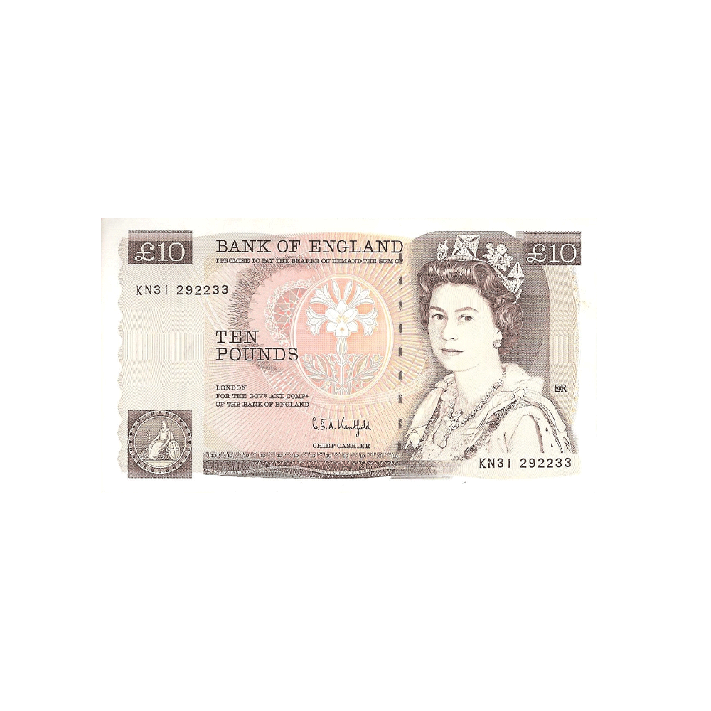 Royaume-Uni - Billet de 10 Pounds - 1975-1992