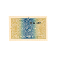 Pologne - Billet de ½ Mark - 1917