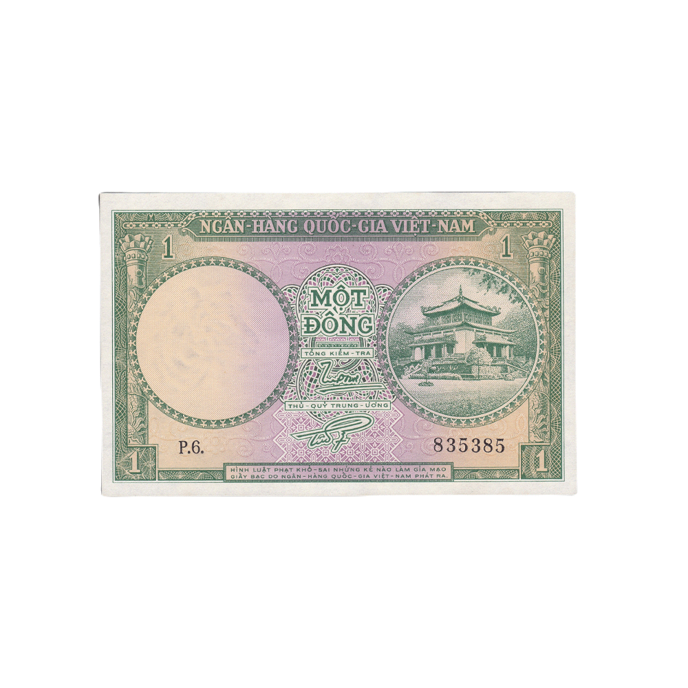 Viêt Nam - Billet de 1 Dong - 1955