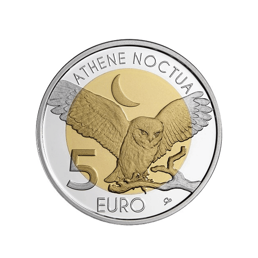 Luxembourg 2024 - 5 Euro Commémorative - Chouette Chevêche - BE