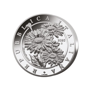 Italie 2025 - Faune et Flore - Monnaie de 25€ Argent - BE