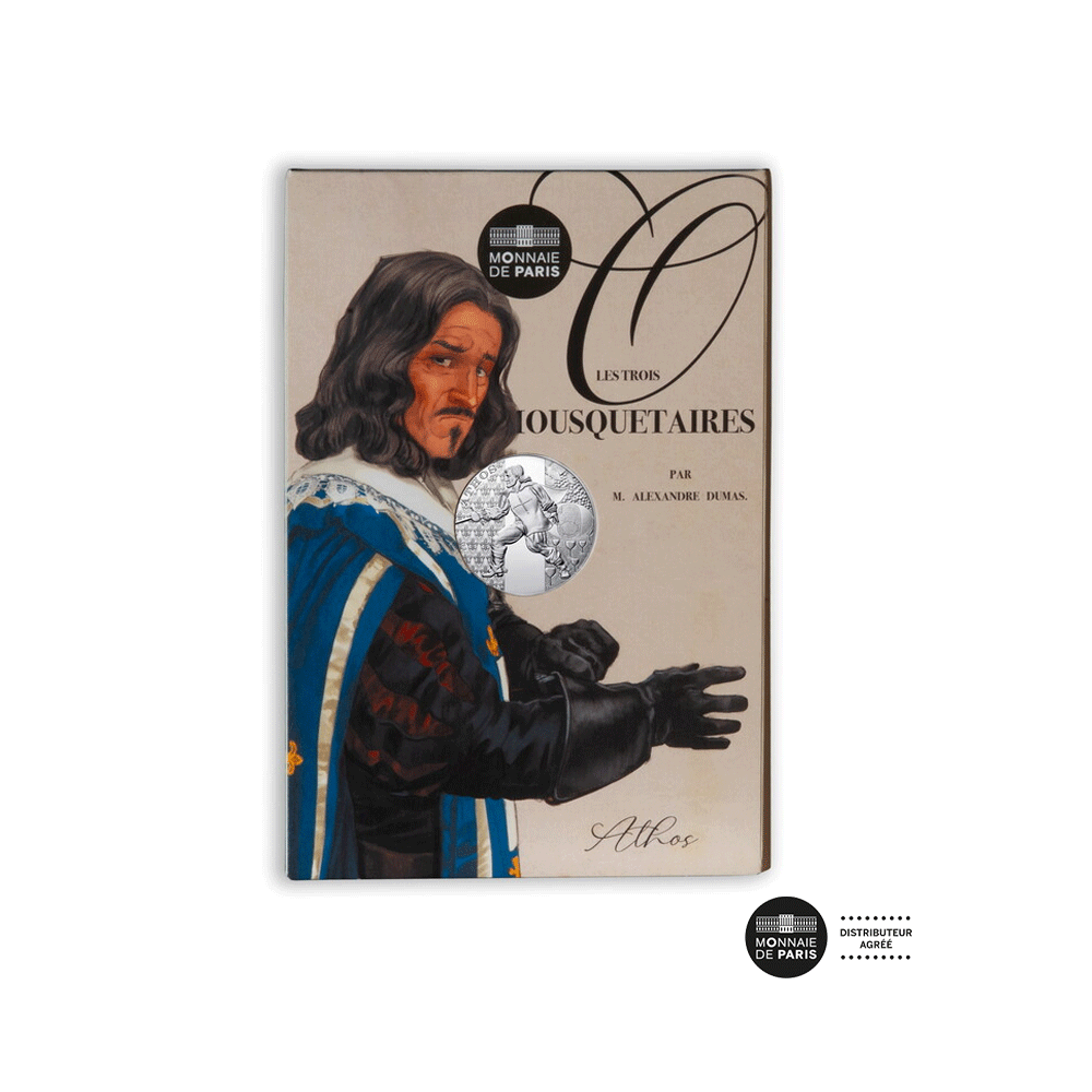 Alexandre Dumas and the Three Musketeers - 10€ Silver Coin - 2024 (variants available)