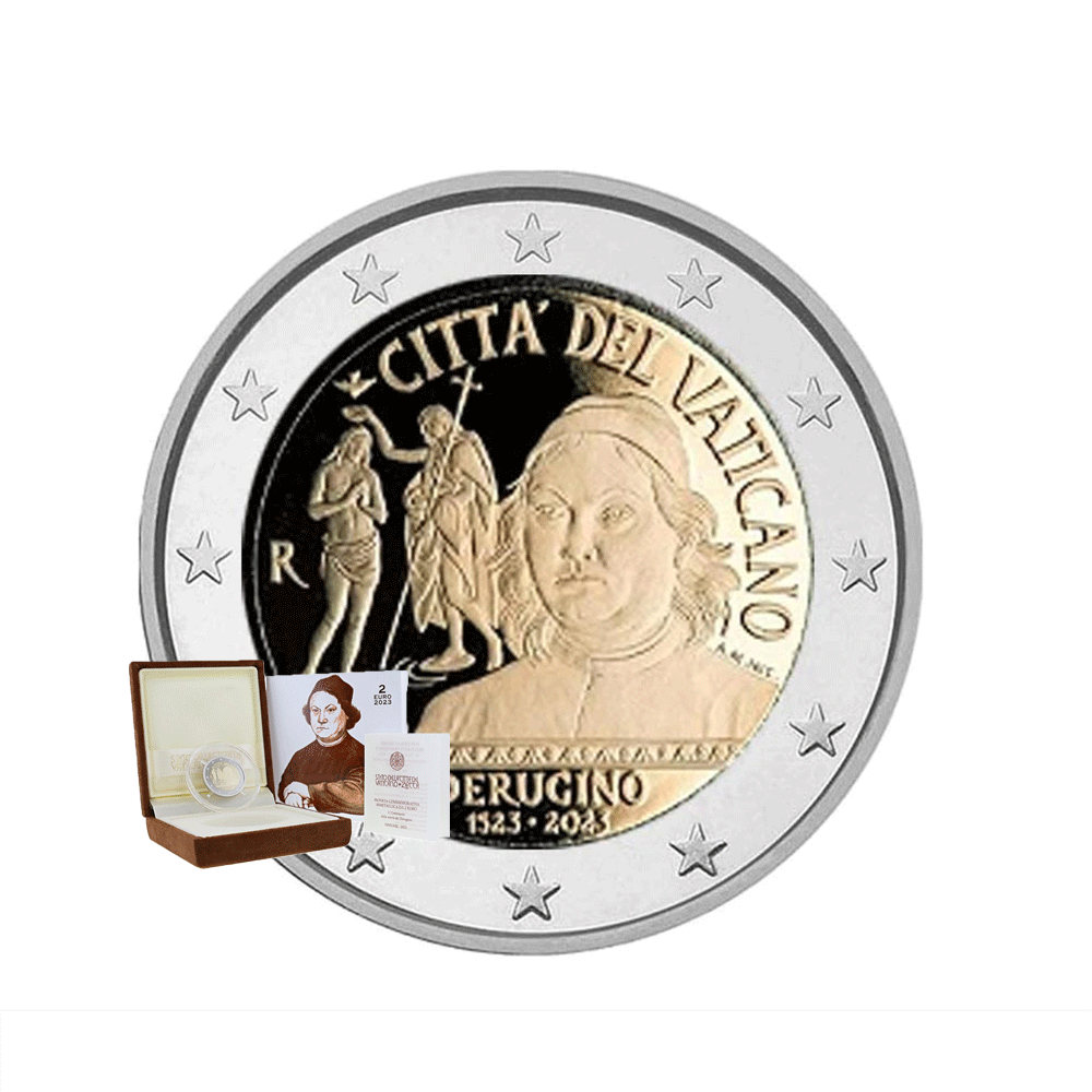 2 euro commemorative - 700 years of the death of Dante Alighieri - BE 2021