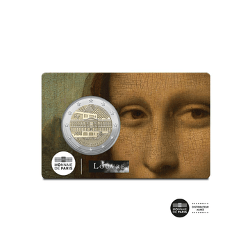 Musée du Louvre - Monnaie de 2€ - BU 2025 (Joconde)