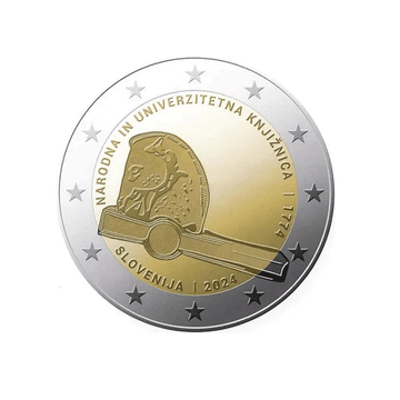 Slovenia 2024 - 2 Euro Commemorative - 250th Anniversary of the National and University Library of Slovenia