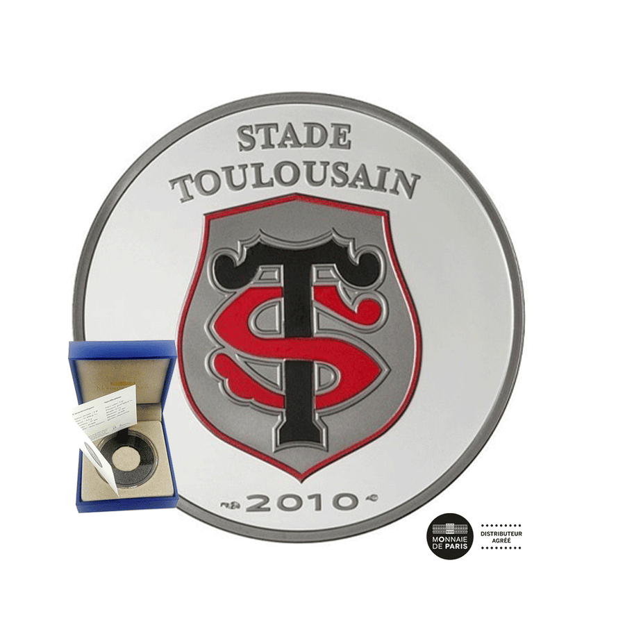 Stade Toulousain - 10€ Silver Coin - BE 2010