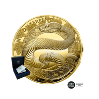 Année du Serpent - Monnaie de 50€ Or 1/4 Oz - BE 2024