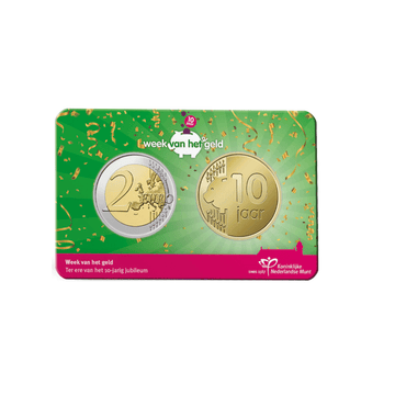 Pays-Bas 2021 - 2 Euro Coincard - 10 ans de la semaine de la monnaie