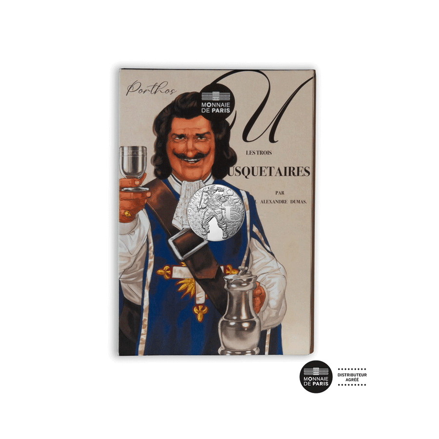 Alexandre Dumas and the Three Musketeers - 10€ Silver Coin - 2024 (variants available)