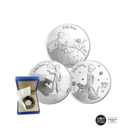 The Little Prince - Set of 3 coins of 10€ Silver - BE 2015 