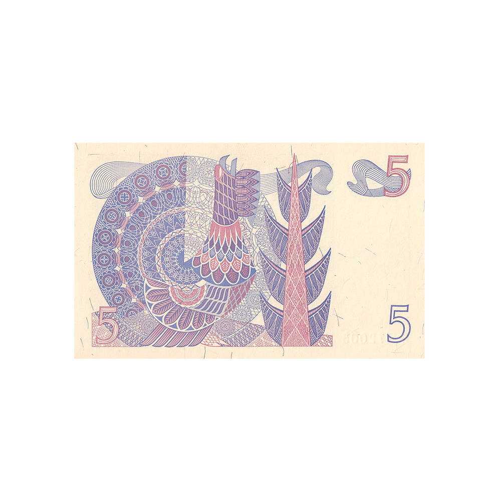 Suède - Billet de 5 Couronnes - 1965 - 1981