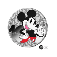 Le Centenaire de Disney - Monnaie de 10€ Argent - 2023 - Colorisée