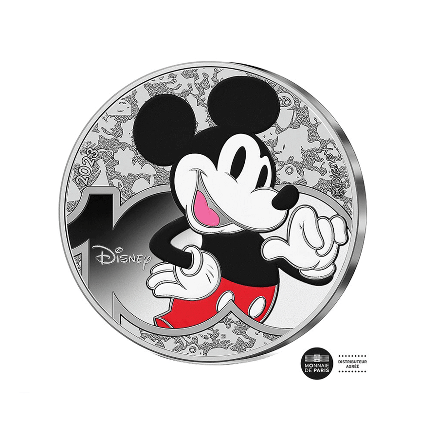 Il 100 ° anniversario di Disney - valuta di € 10 argento - BE 2023