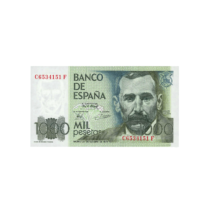 Espagne - Billet de 1000 Pesetas - 1976