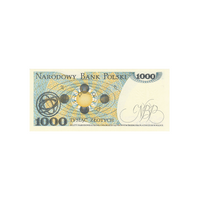 Pologne - Billet de 1000 Zlotych - 1975 - 1982