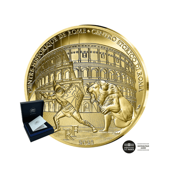 UNESCO - Colisée - Monnaie de 50€ Or 1/4 Oz - BE 2025