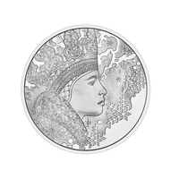 Österreich 2023 – Schneegeheimnis – 20€ Silbermünze – PP