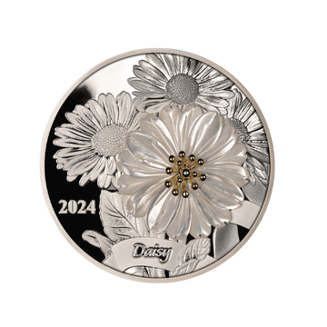 Daisy - 5 Oz Silver $ 5 currency - BE 2024