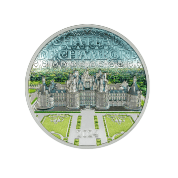 Château de Chambord - Monnaie de 10$ Argent 2 Oz - BE 2024