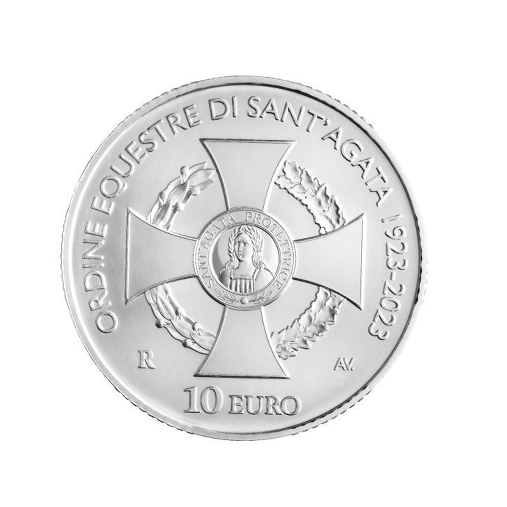 Saint-Marin 2023 - Monnaie de 10 Euro Argent - Centre Equestre Saint Agathe