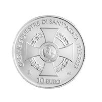 San Marino 2023 - 10 Euro Silver Coin - Saint Agathe Equestrian Center