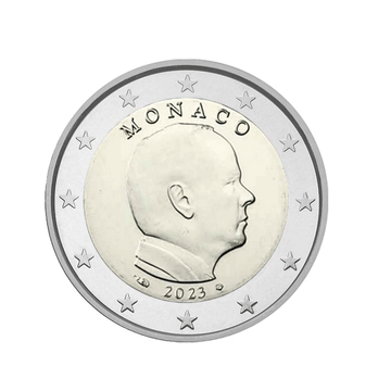 Monaco 2023 - Monnaie de 2 Euro Commémorative - Profil du Prince