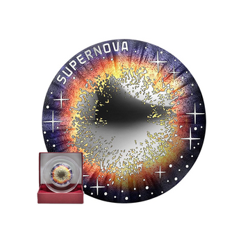 Autriche 2024 - Ecrin collector "La Beauté de l'Univers" avec une pièce de 20€ Argent "Supernova"